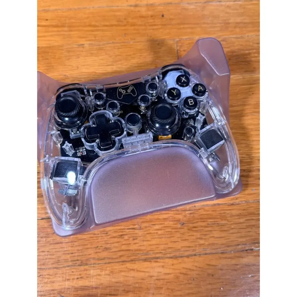 BEBONCOOL Q206 B01 Transparent RGB Wireless Controller for Nintendo Switch – Box